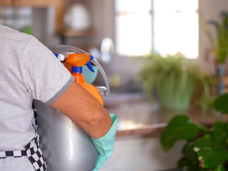 Limpieza en domicilio en Santiago