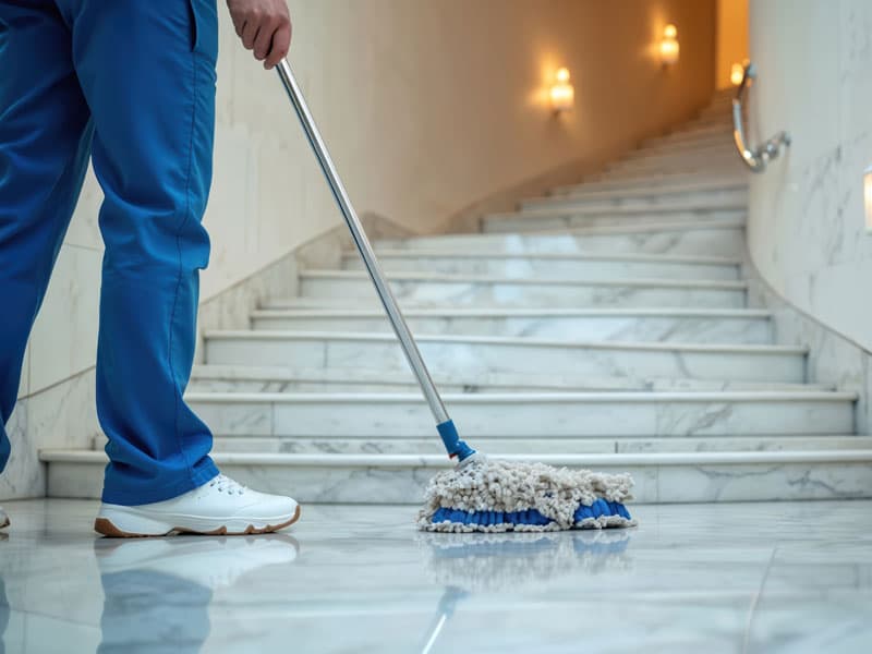 Limpieza de comunidades en Santiago