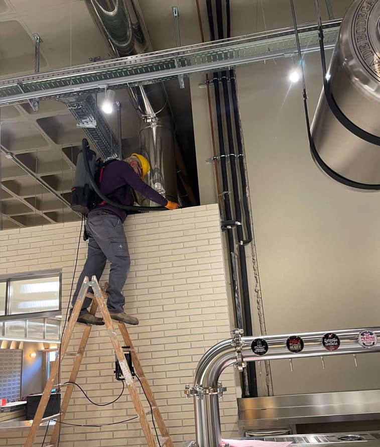 Limpieza de fin de obra en Santiago